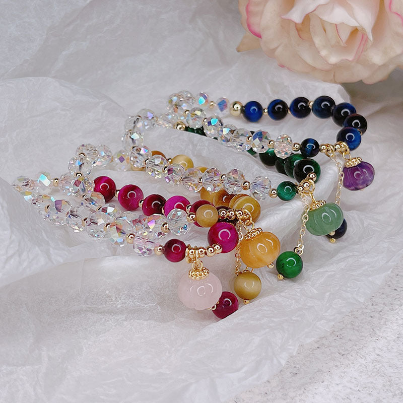 Euron: Tigerauge Steinarmband Einzelschlaufe – Influencer Style