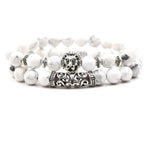 Euron: Weiße Türkis DIY Eulen Armband – Damen & Herren Fashion