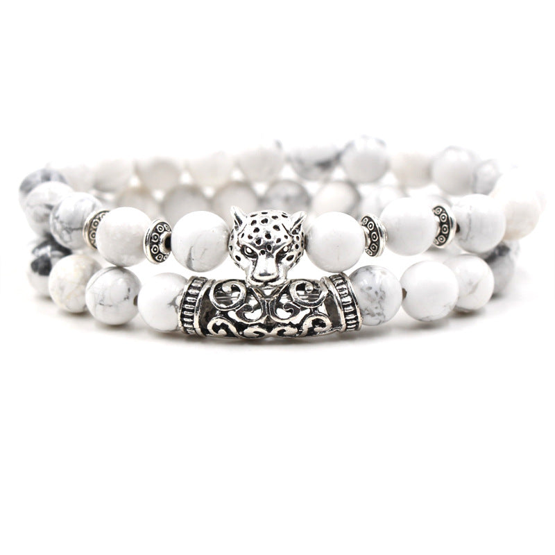 Euron: Weiße Türkis DIY Eulen Armband – Damen & Herren Fashion