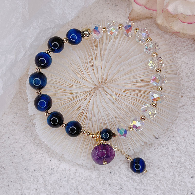 Euron: Tigerauge Steinarmband Einzelschlaufe – Influencer Style