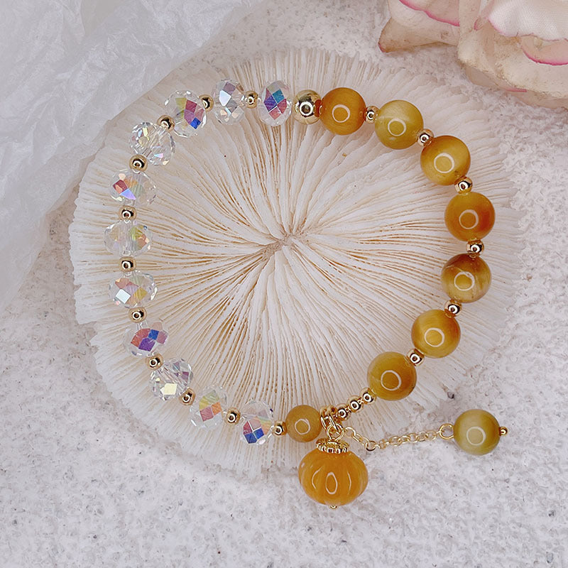 Euron: Tigerauge Steinarmband Einzelschlaufe – Influencer Style