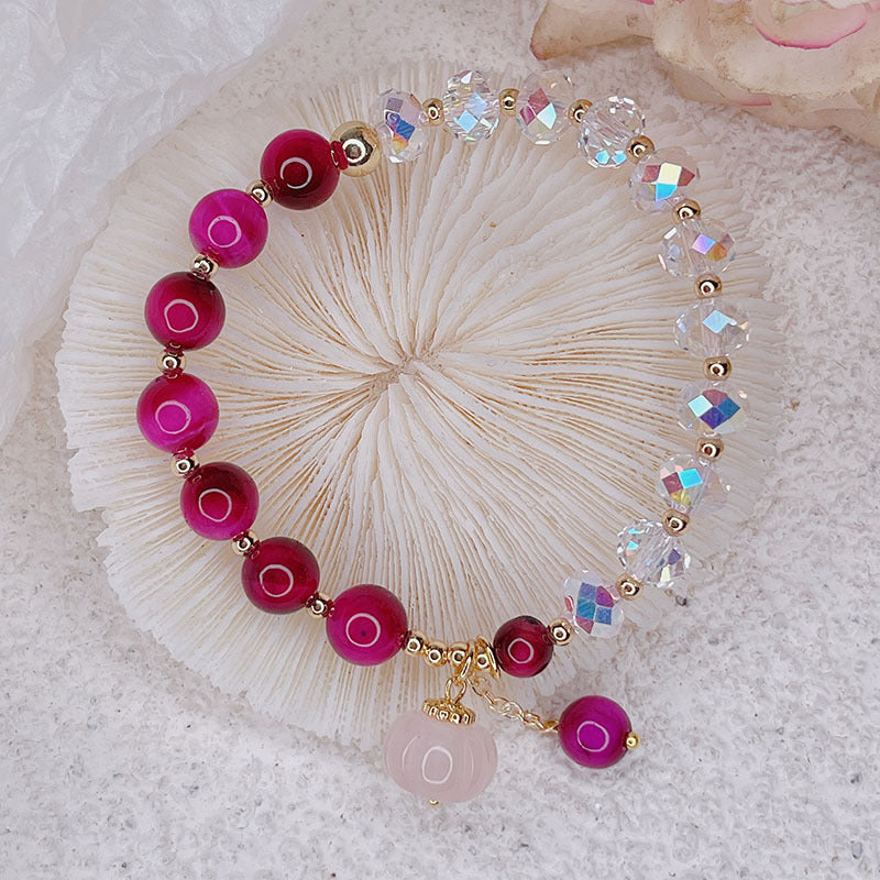 Euron: Tigerauge Steinarmband Einzelschlaufe – Influencer Style