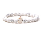 Euron: Malachit Armband mit Elefantenmotiv