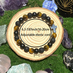 Euron: Kreuz Naturstein Armband – Herren