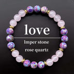 Euron: Kristall Armband – Damen & Herren, Naturstein Schmuck